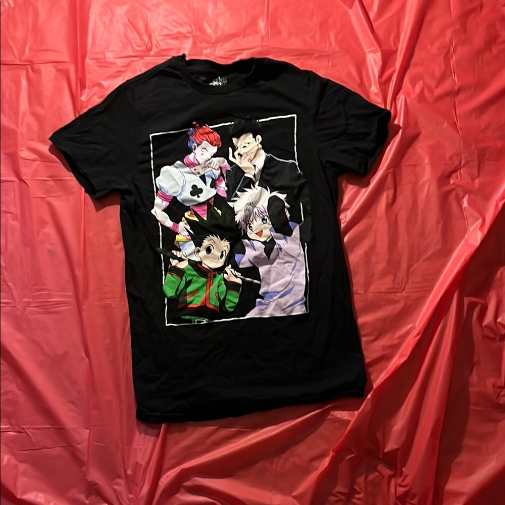 Spencer's Black and Green Anime Graphic Tee